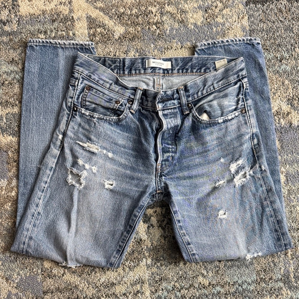 Women’s Moussy Vintage Distressed Jeans